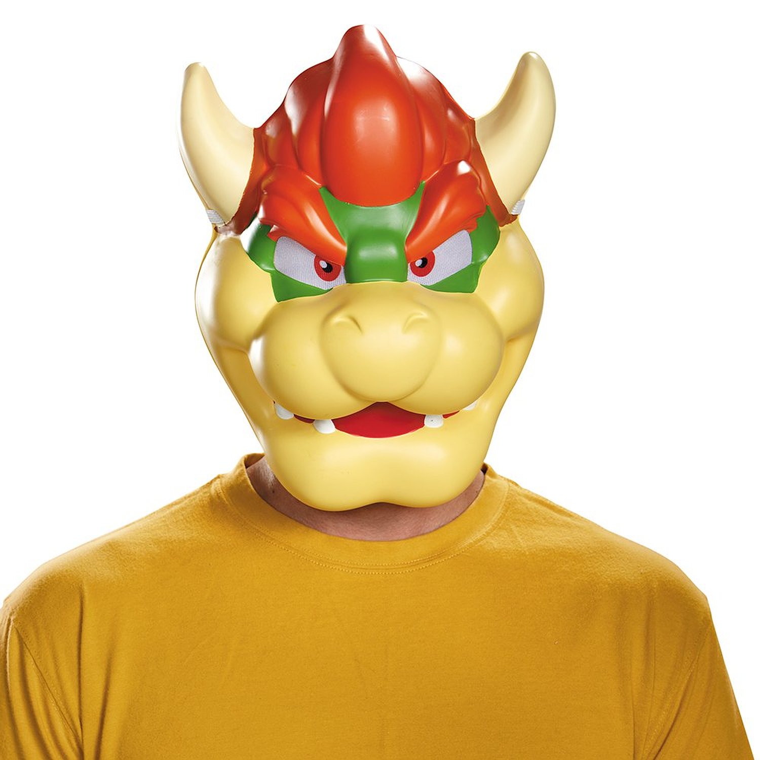 Nintendo Super Mario Bros King Koopa Bowser Adult Plastic Costume Mask 3491
