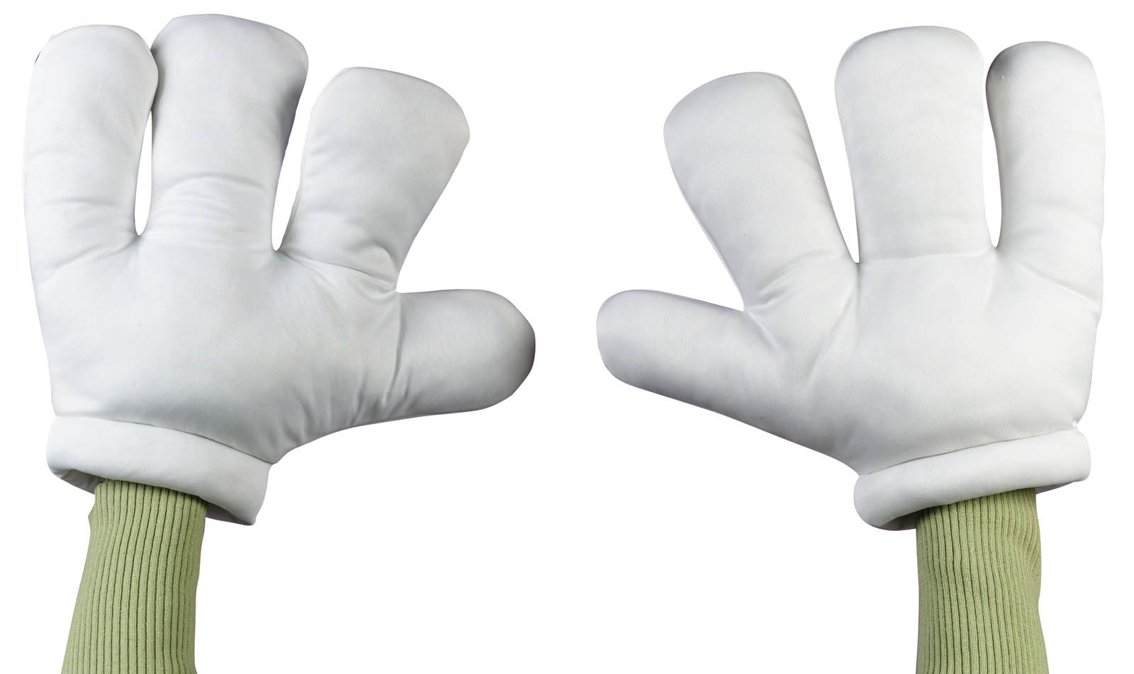 Cartoon Hands Big Jumbo Mario Costume Gloves Plush Adult Teen Men Women