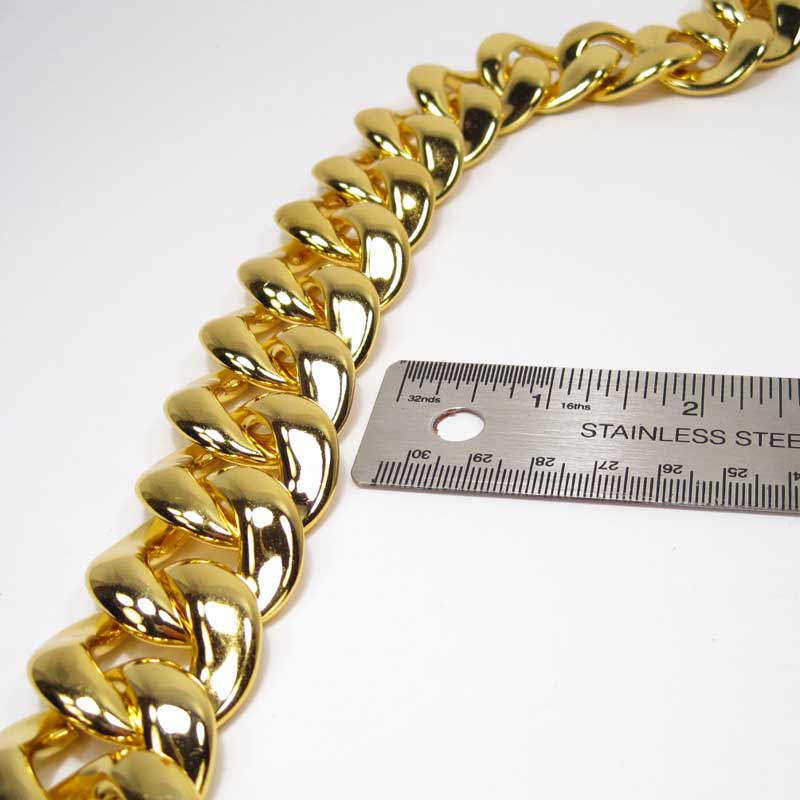 Thick Fake Gold Chain Necklace