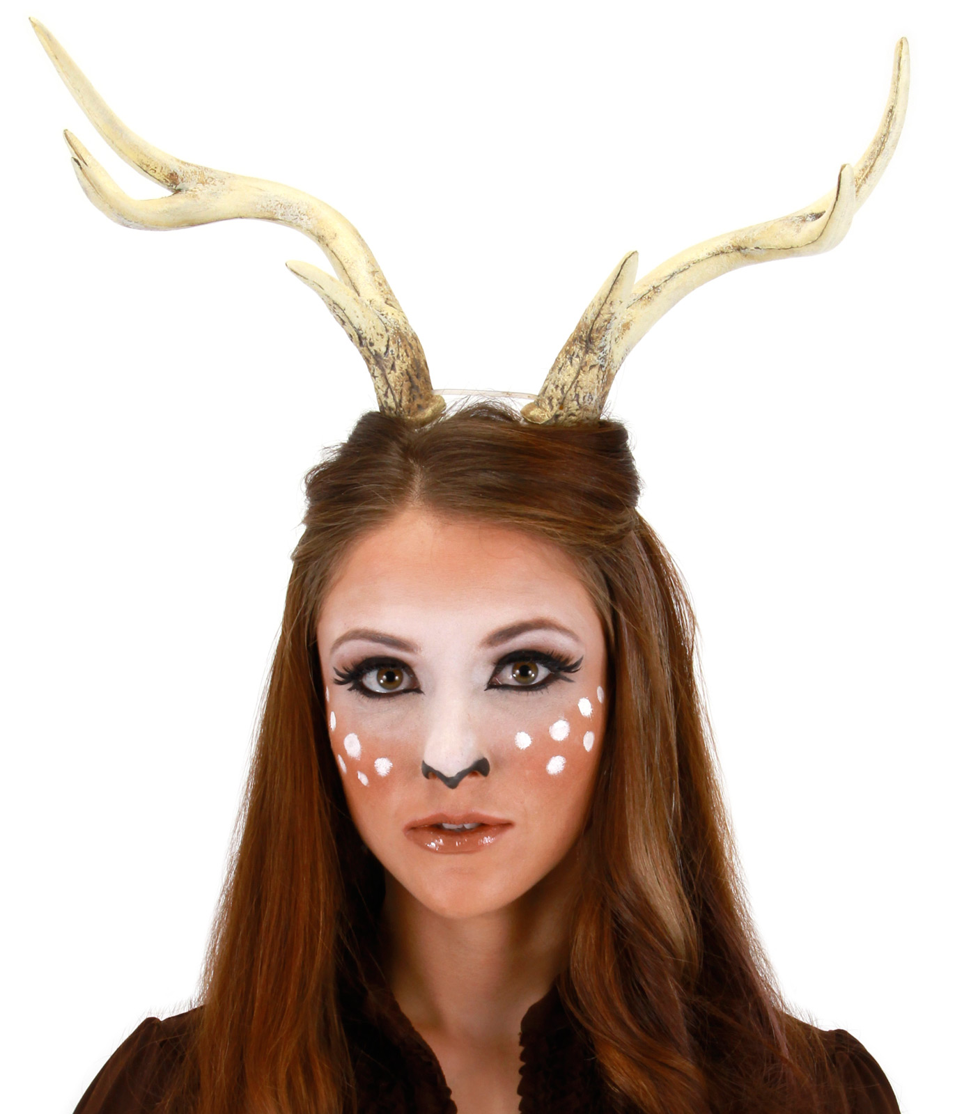 Realistic Reindeer Deer Antlers Costume Ebay