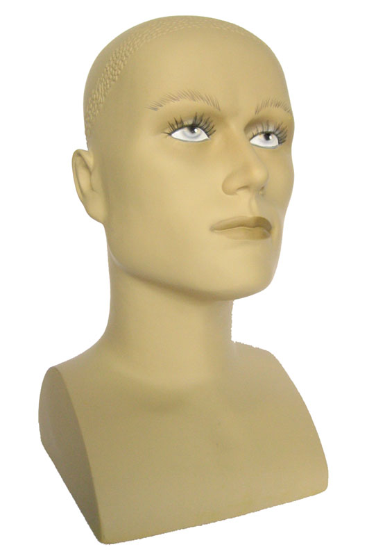 MALE DISPLAY head mannequin mannekin For HAT WIG NEW eBay
