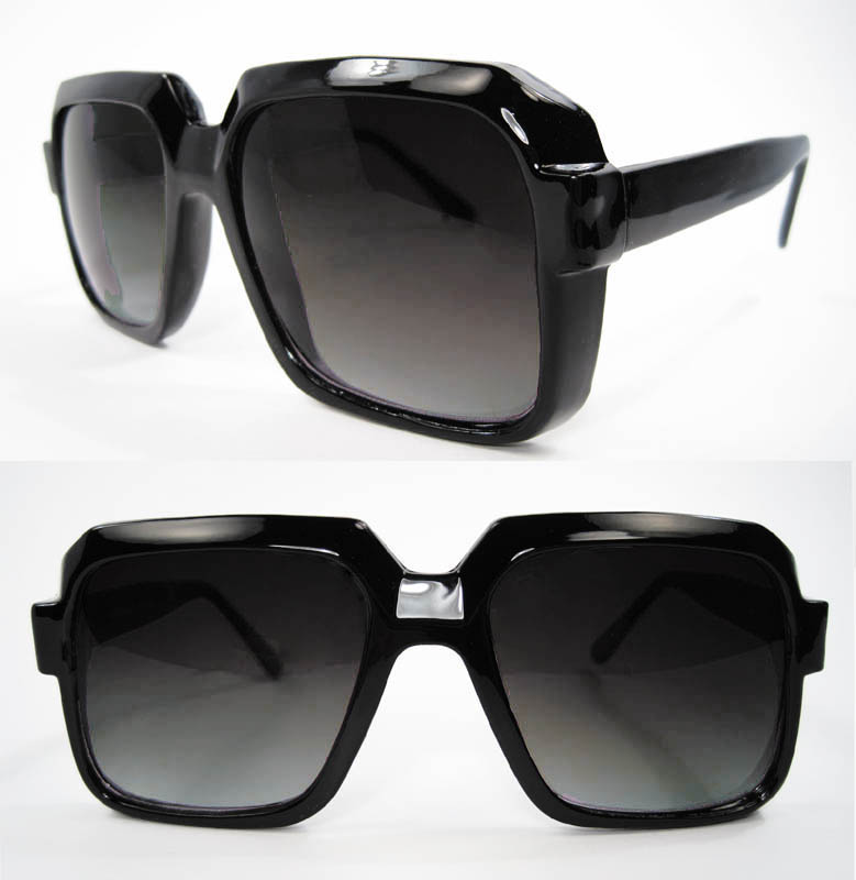 80s RUN DMC FAT Boy Rapper DJ HIP HOP square SUNGLASSES eBay