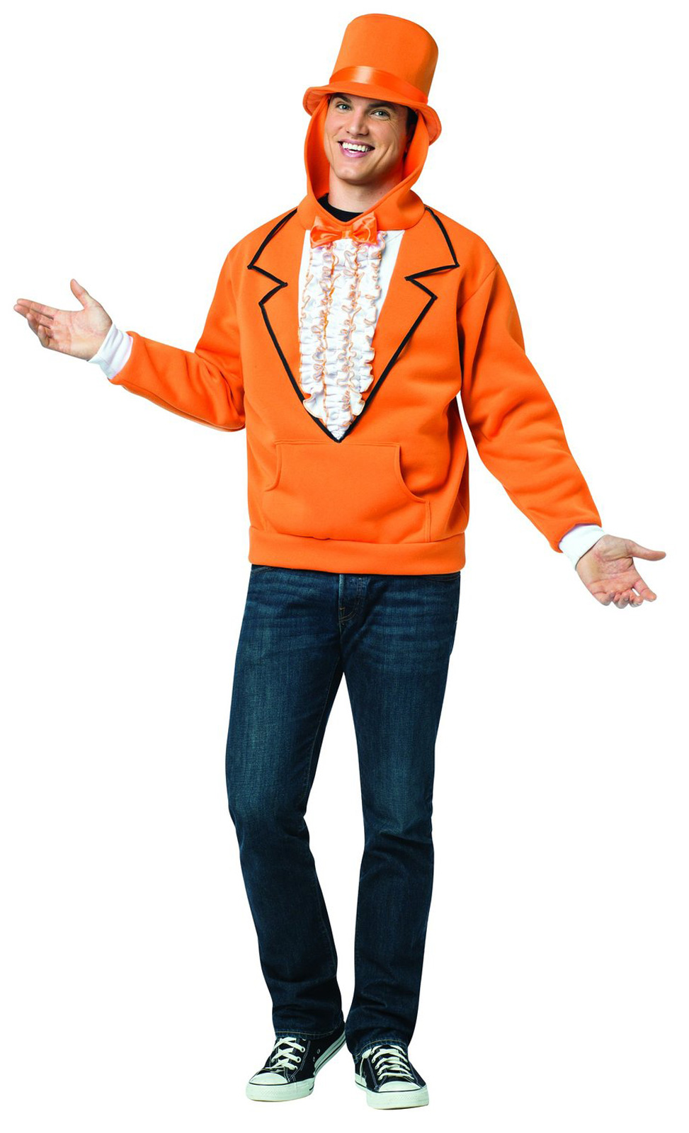 dumb and dumber orange shoes