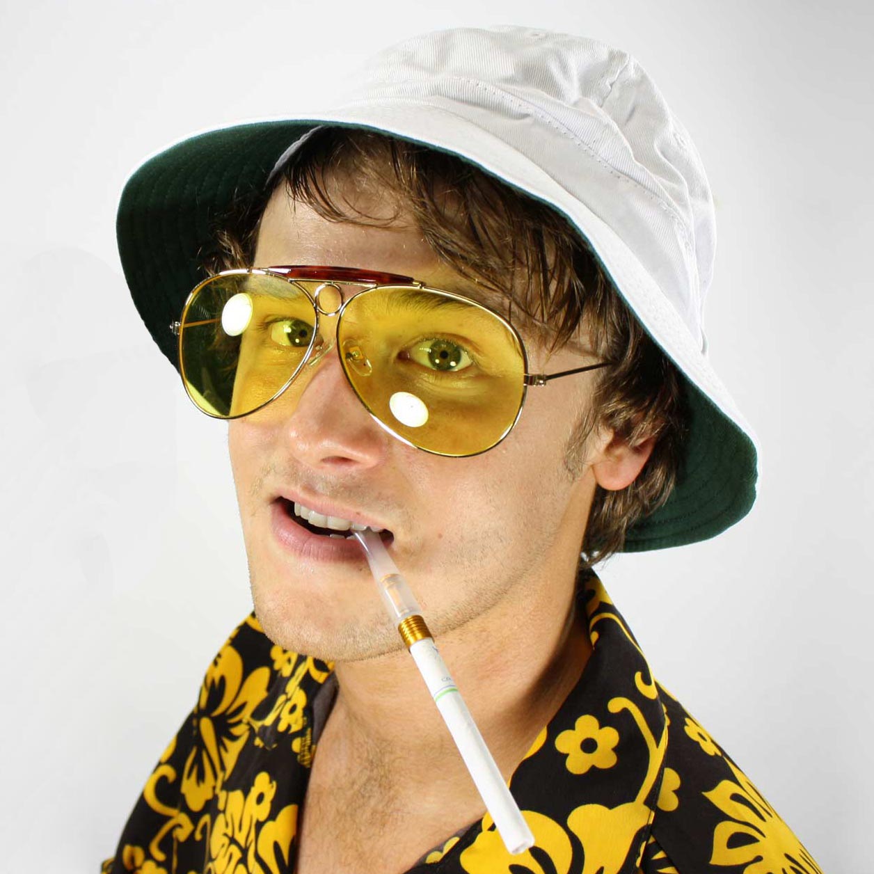 Fear & Loathing in Las Vegas Hunter S. Thompson Hat Sunglasses