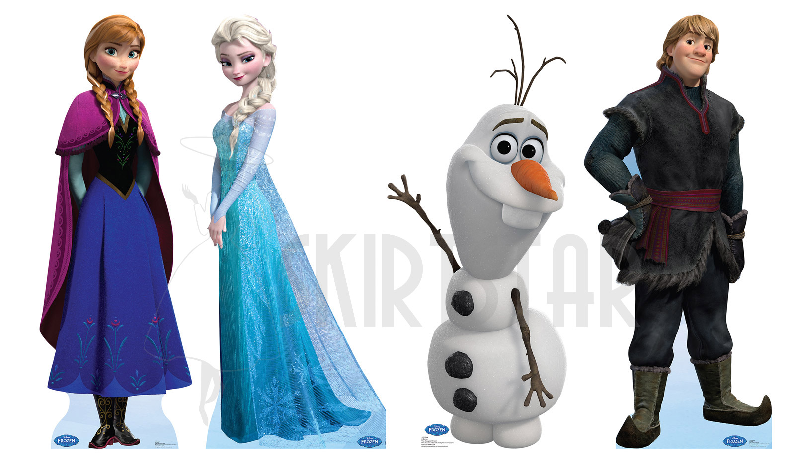Frozenkeyboard,Frozenkeyboard disney frozen set 4 anna elsa kristoff olaf cardboard standup