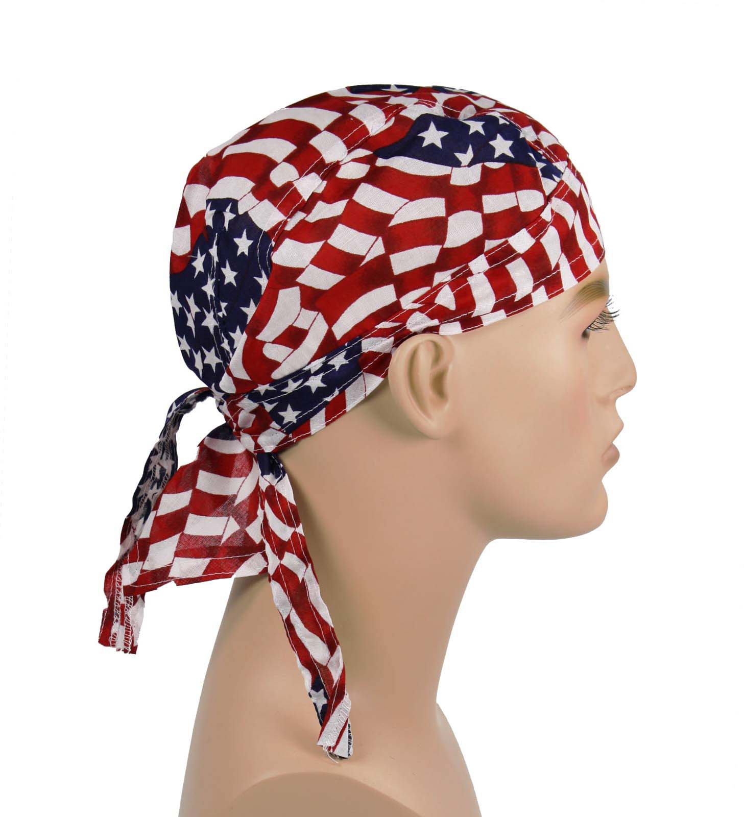 USA American America Wavy Flag BIKER head wrap Bandanna Bandana eBay