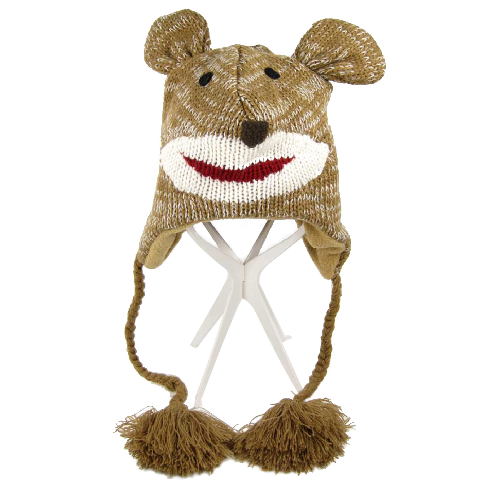 sock monkey brown