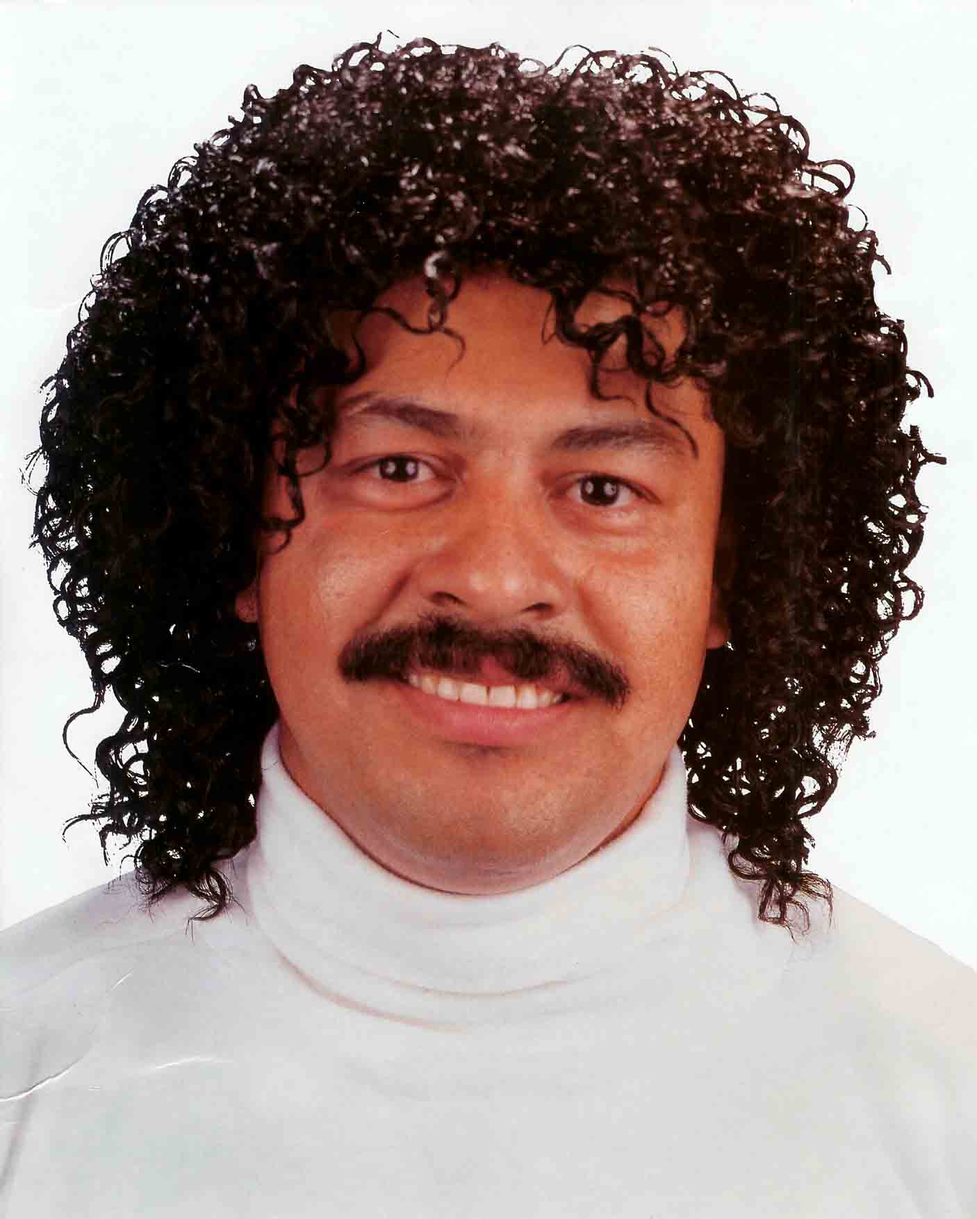 Jerry Jheri Curl Curly Afro 70's 80's Lionel Richie Disco Pimp Wig