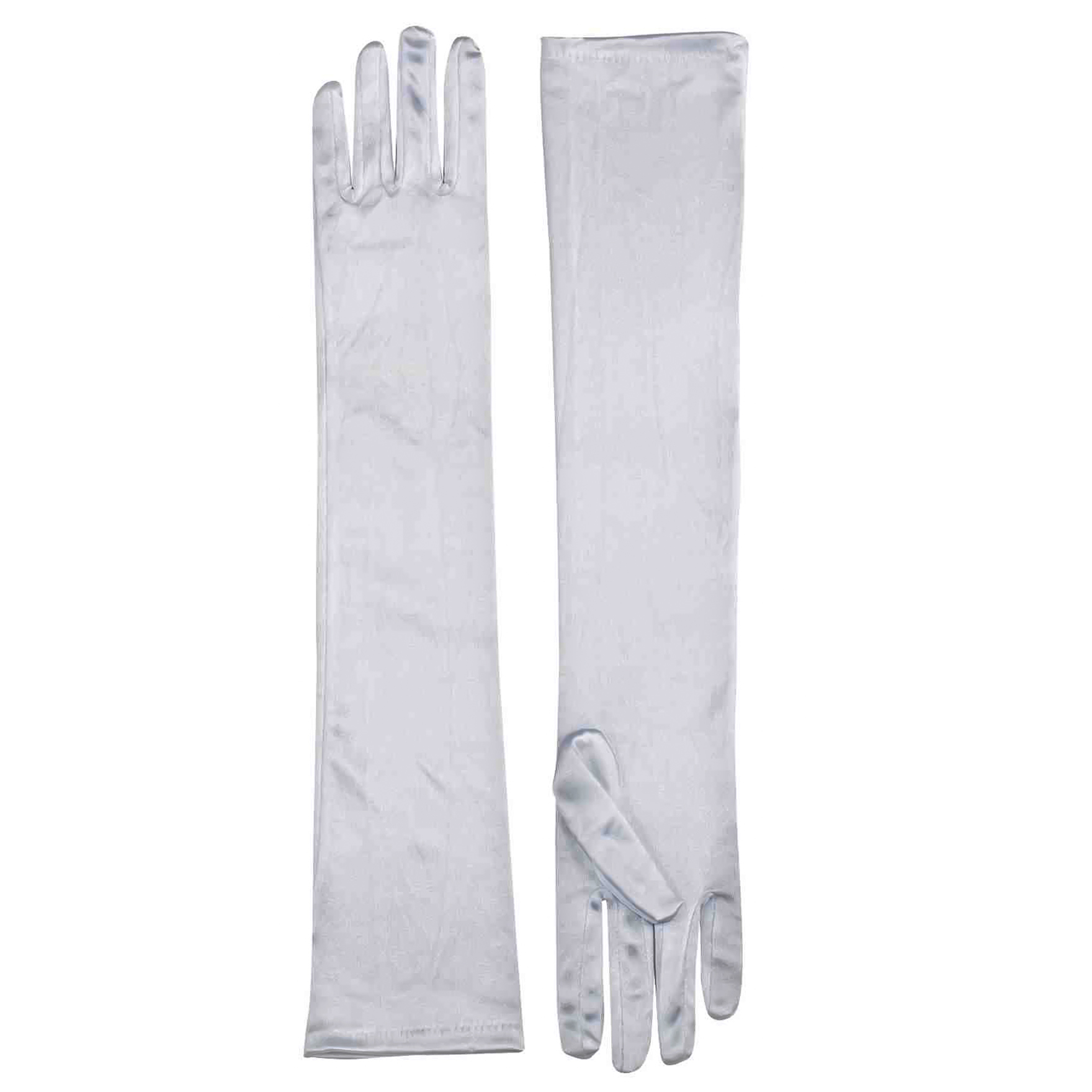 Womens Long Satin Opera Gloves Purple Red White Jessica Rabbit Dress Up eBay