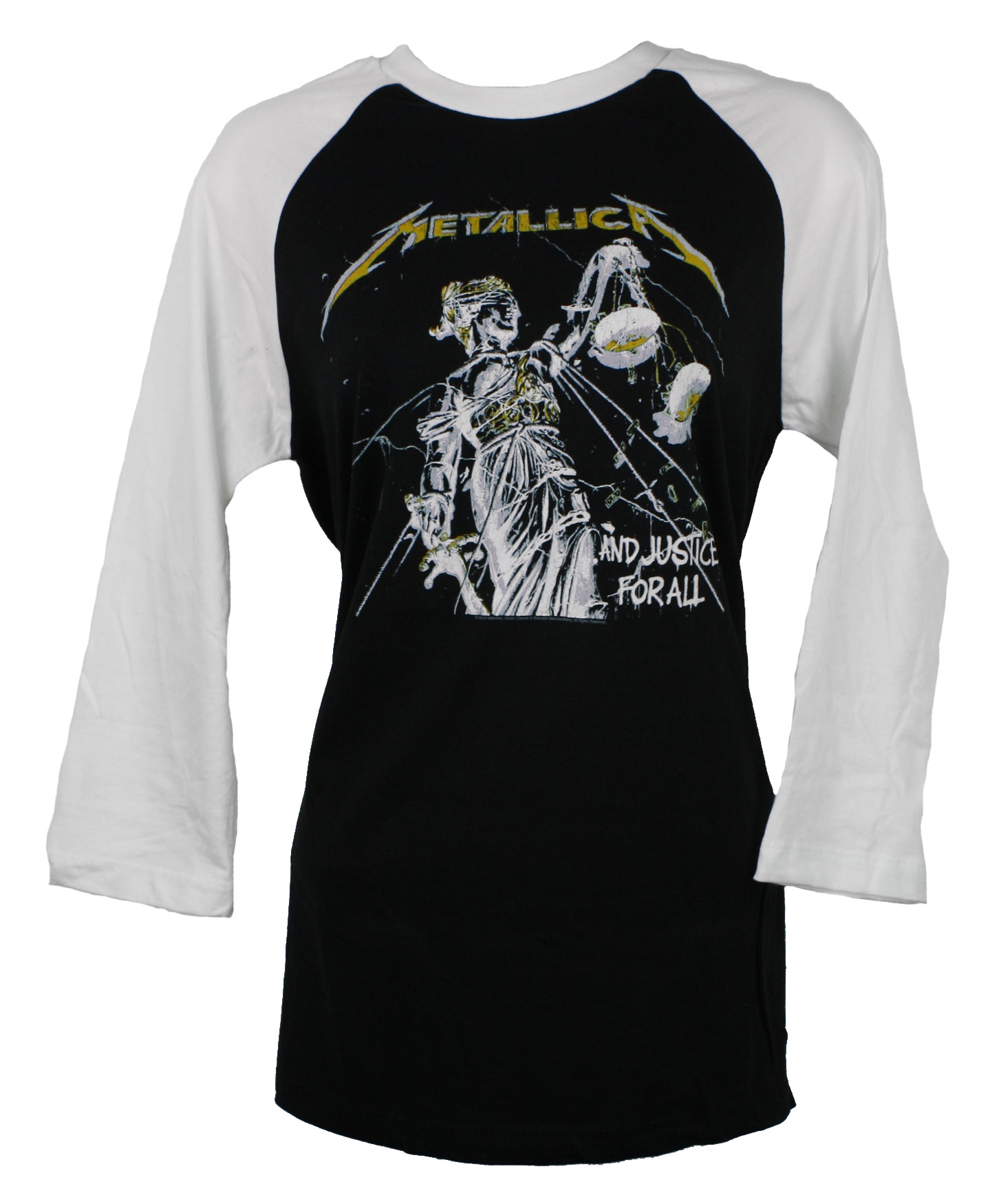 metallica and justice for all shirts