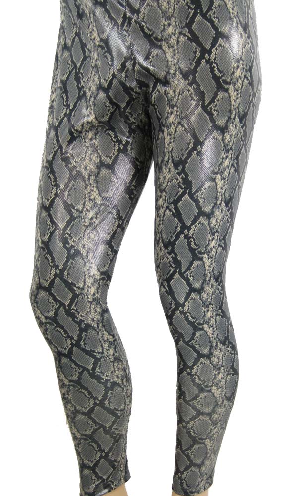 snakeskin skinny pants