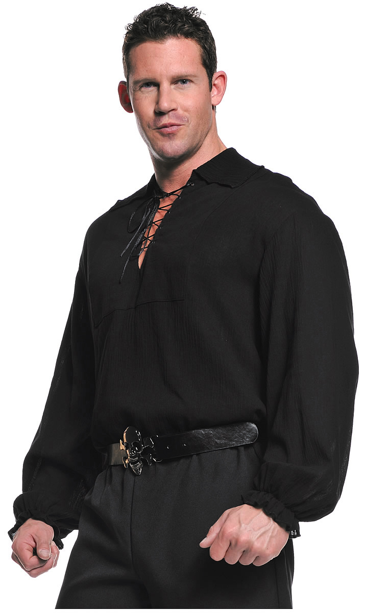 mens big and tall pirate shirt