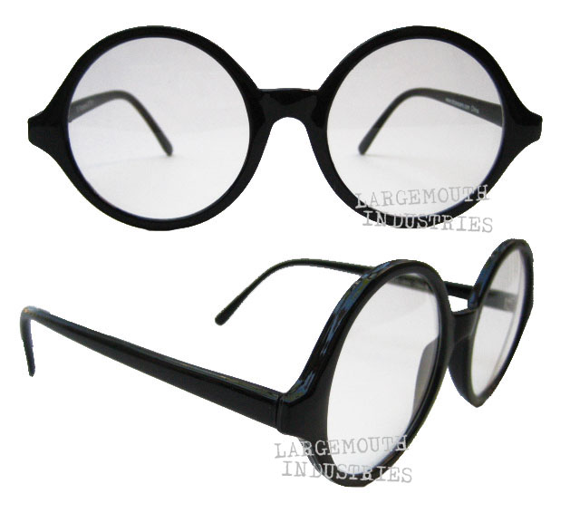 clear glasses. Color - Black Frame, Clear