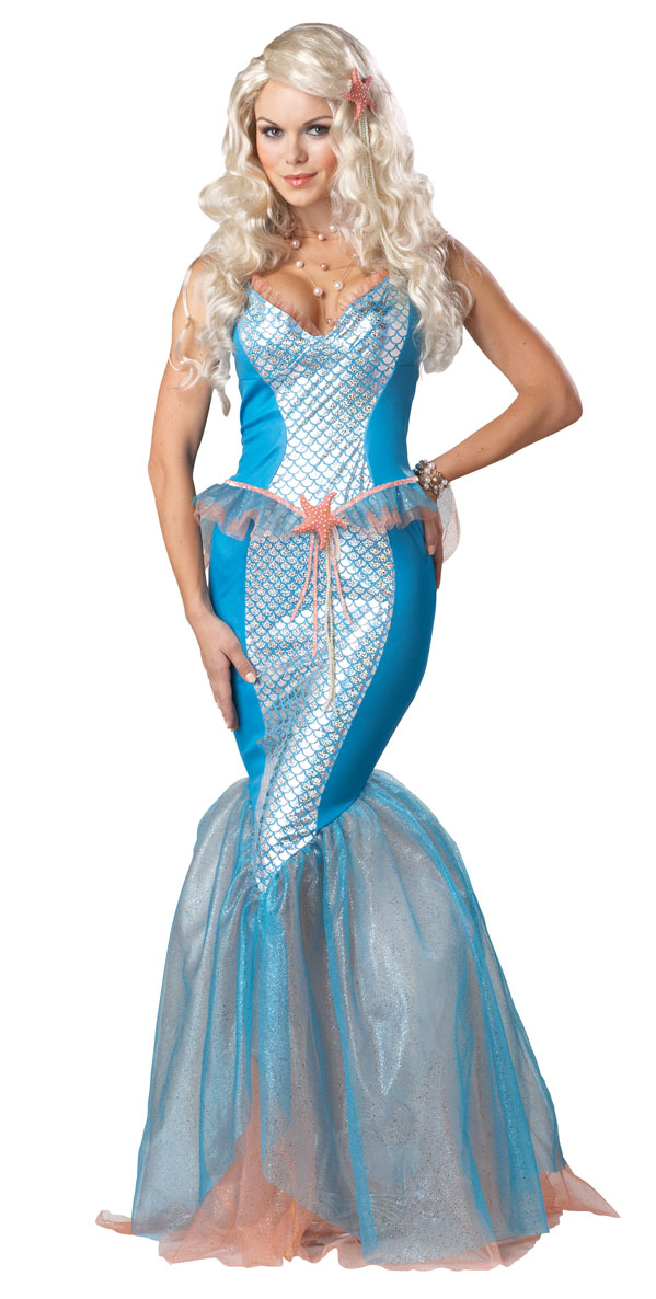 Sea Siren Mermaid Dress Sexy Adult Costume Women S M L Xl Ebay