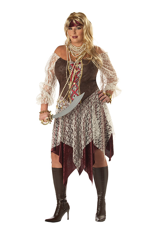 Pirates Of The Caribbean South Seas Siren Plus Size 1x 2x 3x Womens