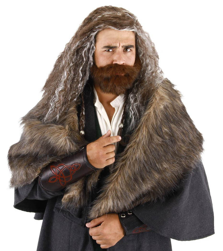 the Hobbit Lord of the Rings Thorin Oakenshield MiddleEarth Dwarf Wig