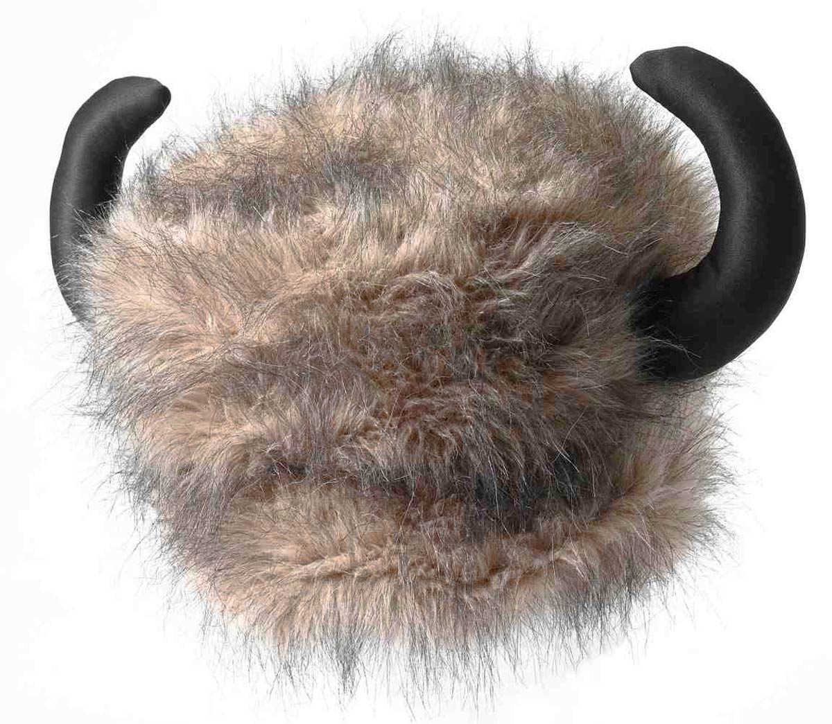 Water Buffalo with Horns Furry Club Lodge Flintstones Hat