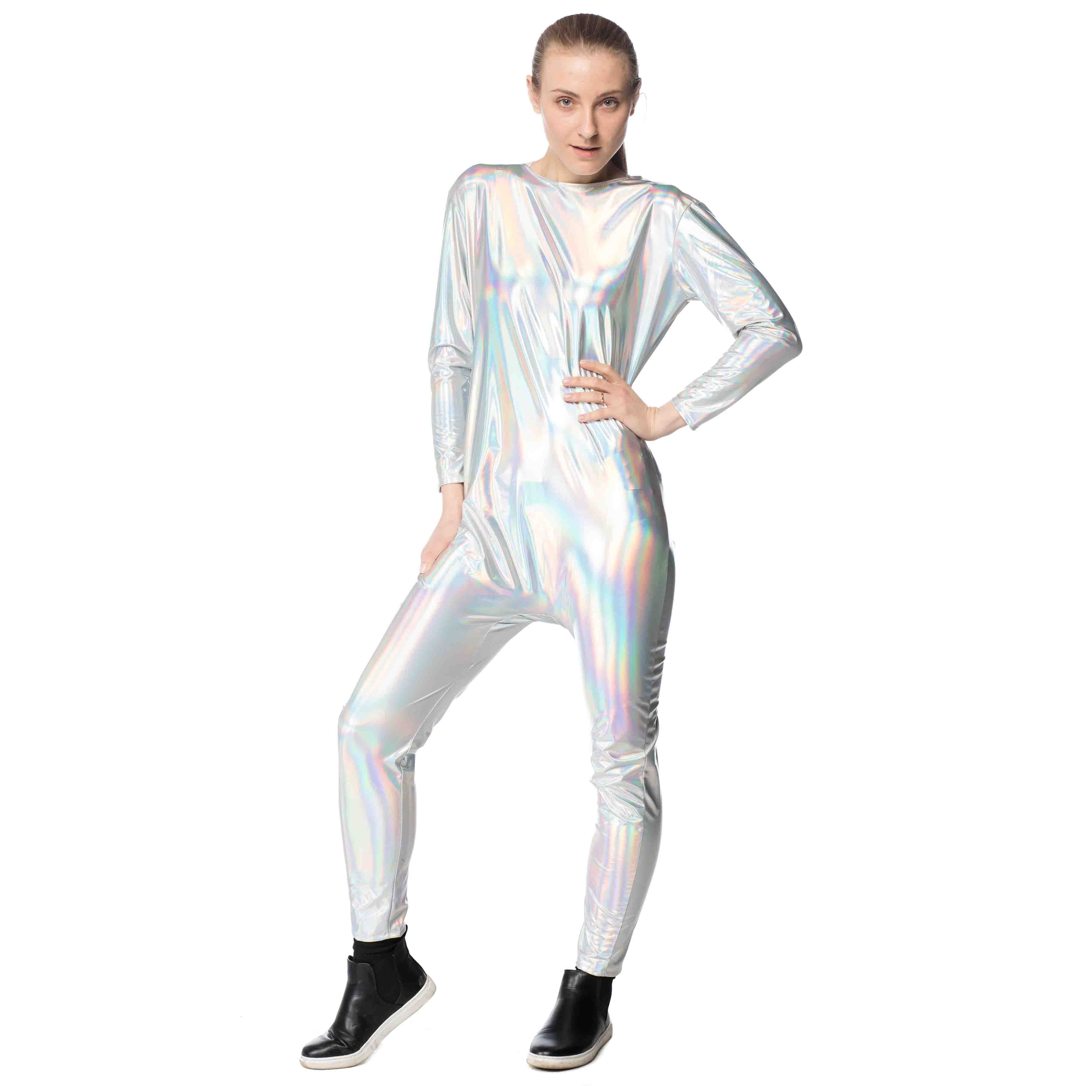 iridescent jumpsuit