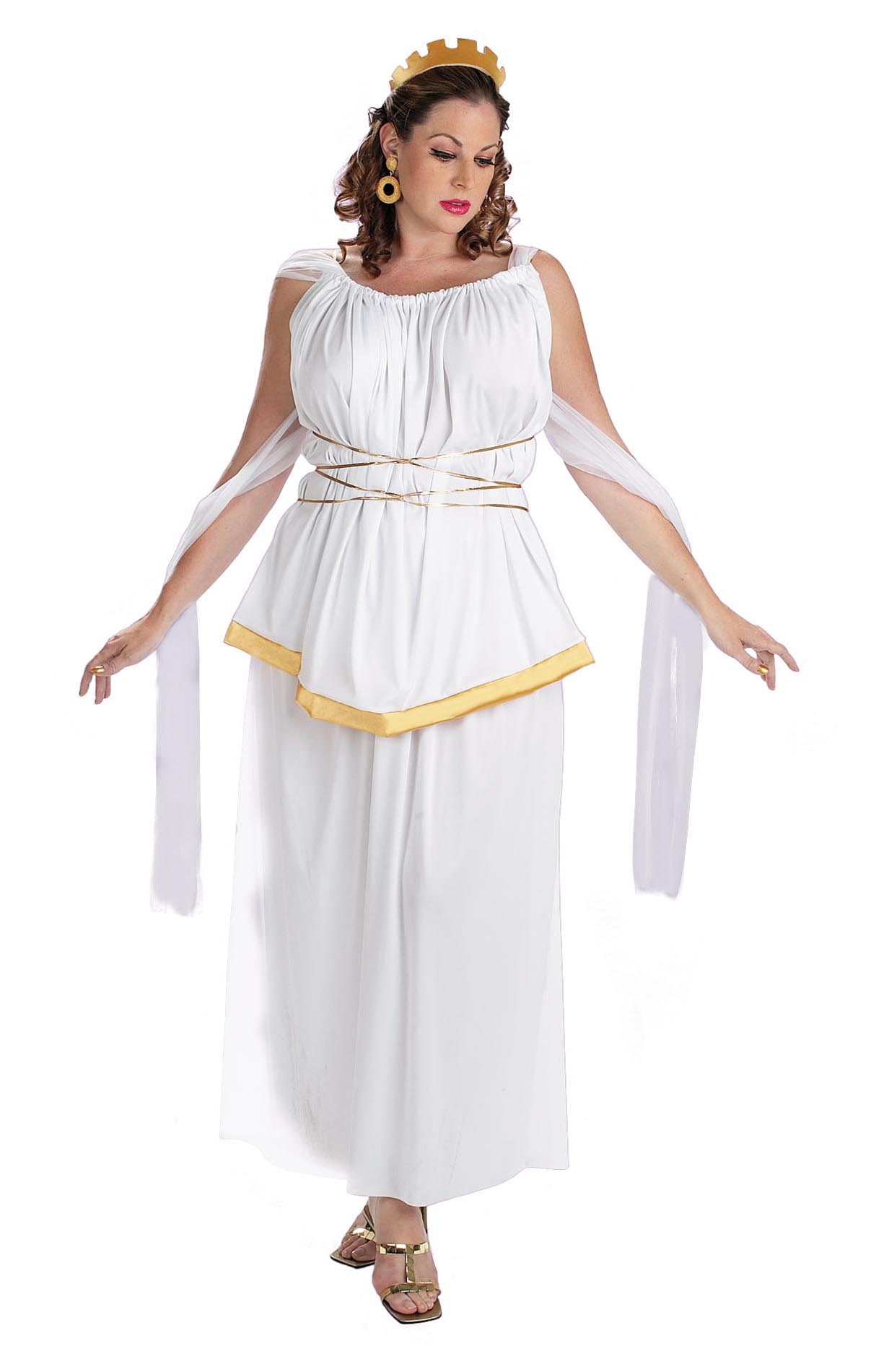 ATHENA GREEK GODDESS 300 Plus Size 18-20 Womens Costume | eBay