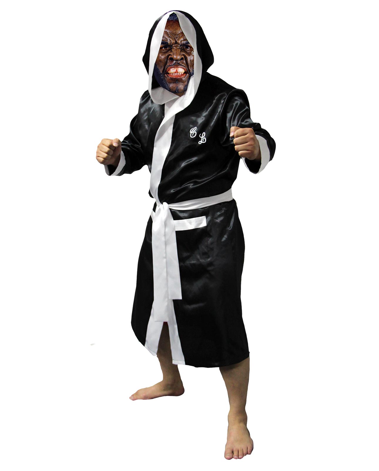 OFFICIAL Clubber Lang Boxing Robe Costume Rocky Balboa III Movie