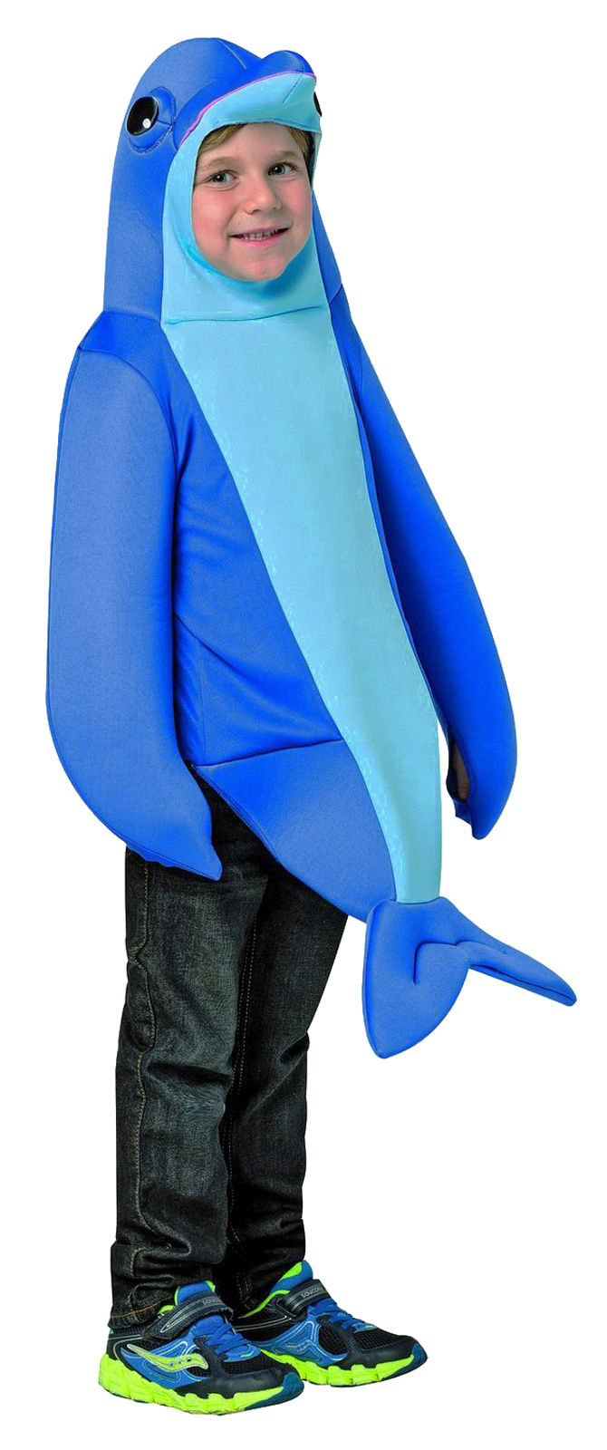 Deluxe Blue Bottlenose Dolphin Costume Toddler Boys Girls 4-6 3-4 | eBay