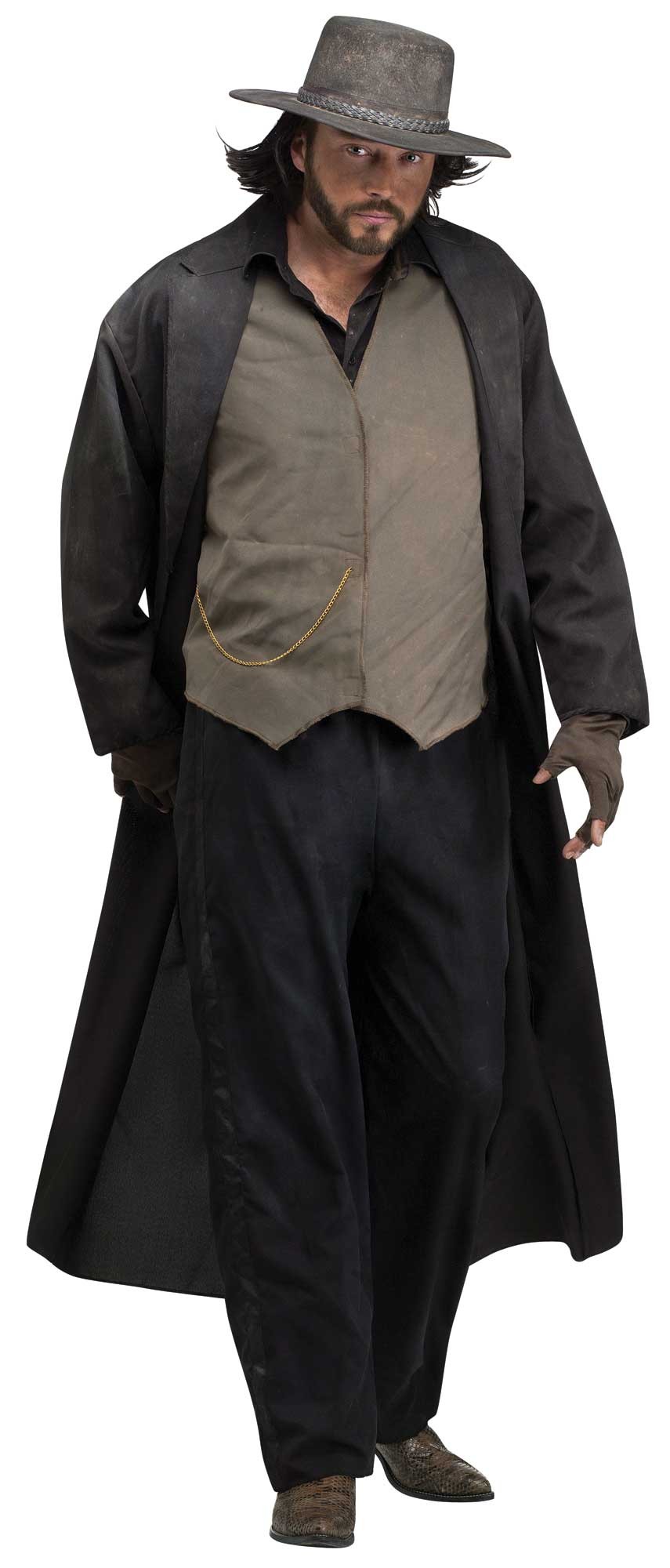 Wild West Western Gunslinger Duster Coat the Unforgiven Cowboy Costume ...