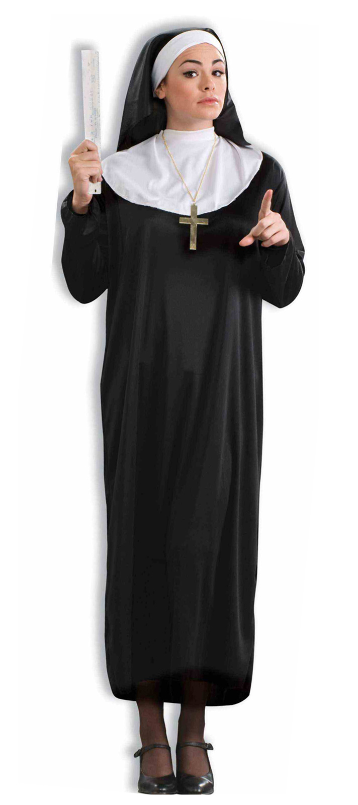 Catholic Nun Mother Superior Habit Religious Sister Women's Costume ...
