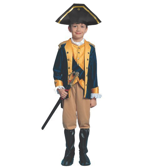 PATRIOT BOY Colonial School Play Costume CHILD S M L