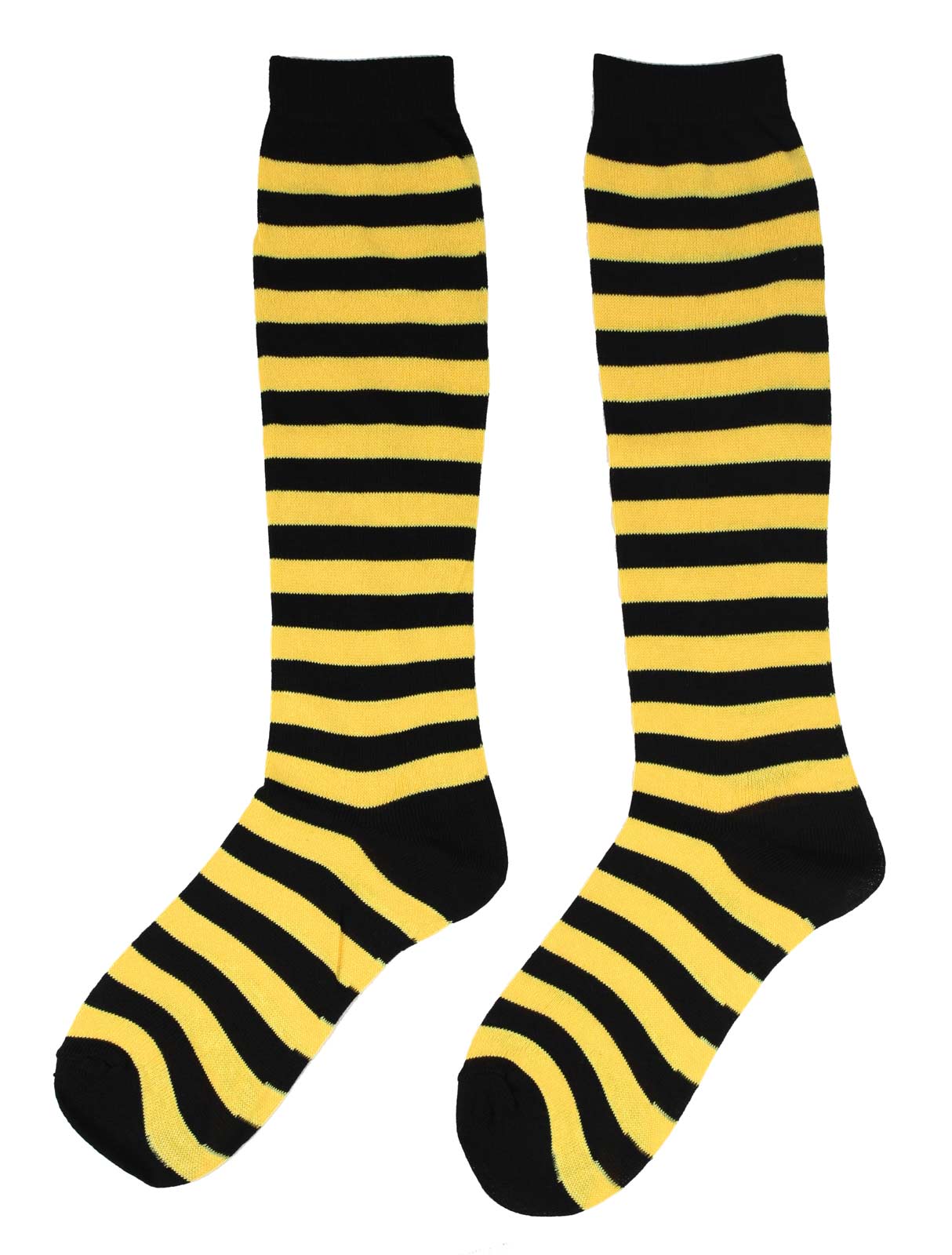 Bumble Bee Black and Yellow Striped Knee Socks | eBay