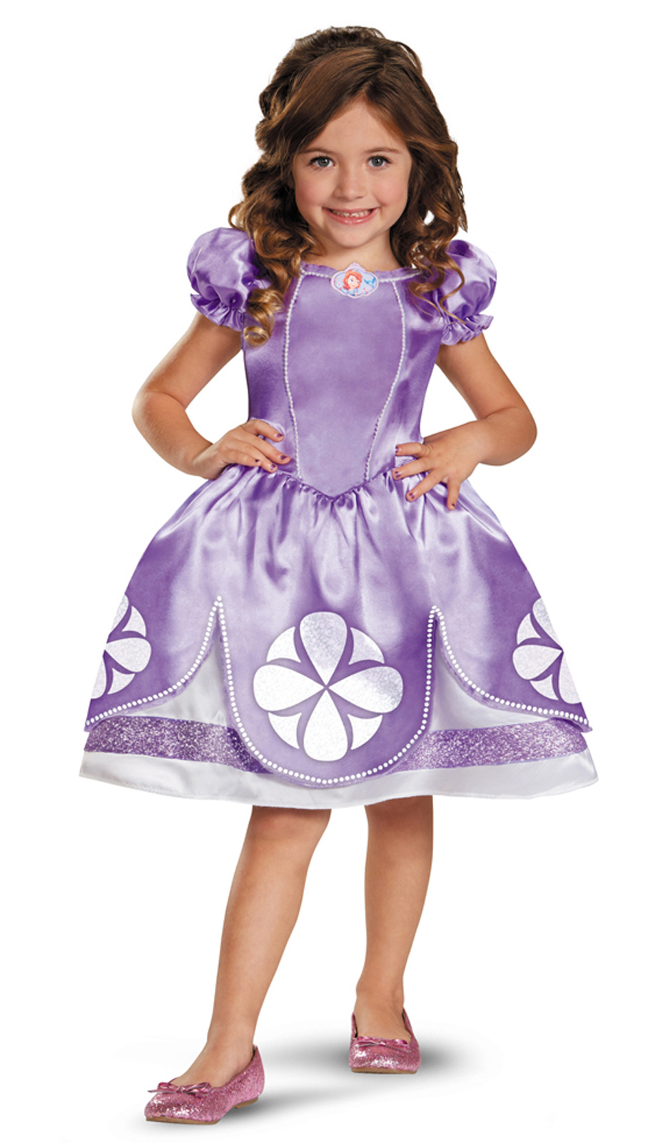 Disney Sofia The First Purple Princess Dress Classic Costume Child ...