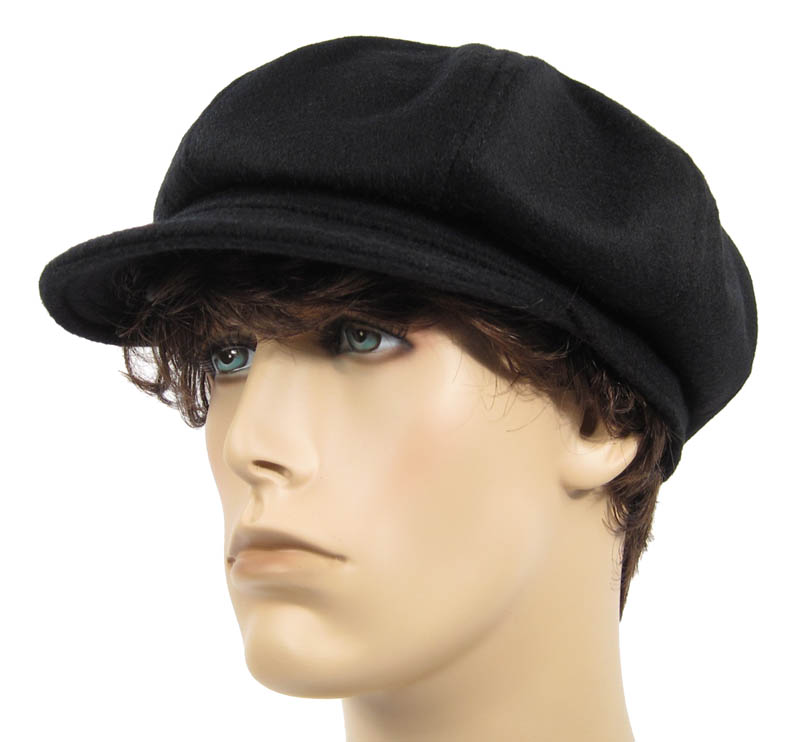 Spitfire NEWSBOY Driver IVY STEAMPUNK wool HAT Black | eBay