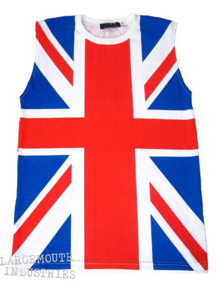 80s Union Jack DEF LEPPARD UK Sleeveless Tank Top Shirt | eBay